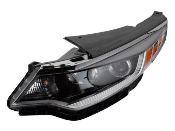 Headlamp, LH