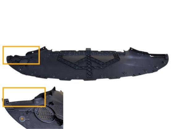 ბამპერი წინა, ქვედა ამოსაფარებელი